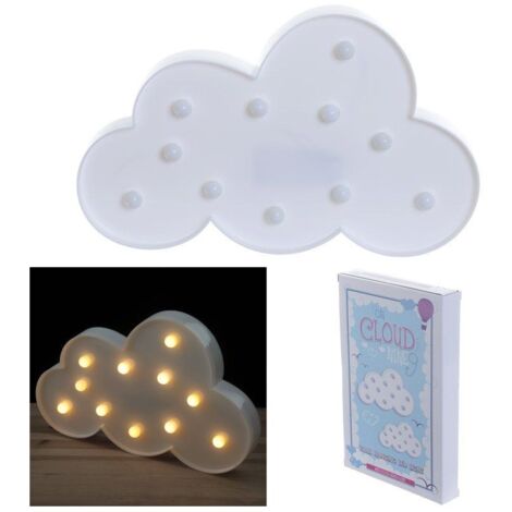 Lampe ou Veilleuse Nuage LED