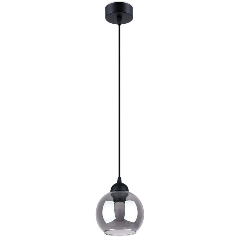 Sollux - Lampe pendante Altair 1 noir