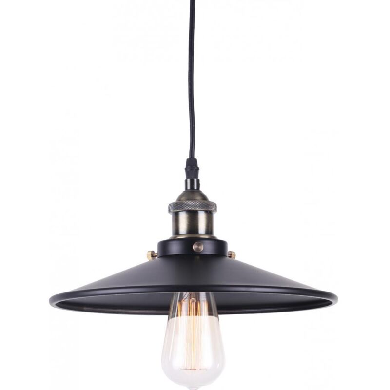 Privatefloor - Lampe de plafond - Lampe suspendue - Design industriel - Jhon Noir Privatefloor - Lampe de plafond - Lampe suspendue - Design industriel - Jhon Noir