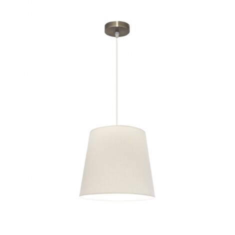 Lampe pendante Maldives 1xe27 Cuir/Large Reg.35d de FABRILAMP.