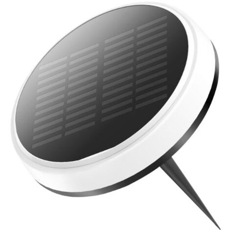 Lampe Piquet Solaire Ronde IP65 0,6W CCT - 3000K/4000K/6500K - SILUMEN