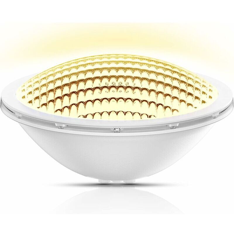 RHG Lampe Piscine LED PAR56,18W Ampoule Spot Piscine Etanche IP68 LED Projecteur de Piscine Submersible Lumière, 1440lm, Angle de Faisceau 120 °,