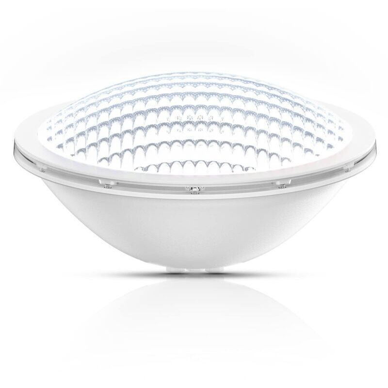 RHG Lampe Piscine PAR56,18W Spot Piscine Etanche IP68 LED de Piscine Submersible Lumière 12V DC/AC,6000K Blanc Froid