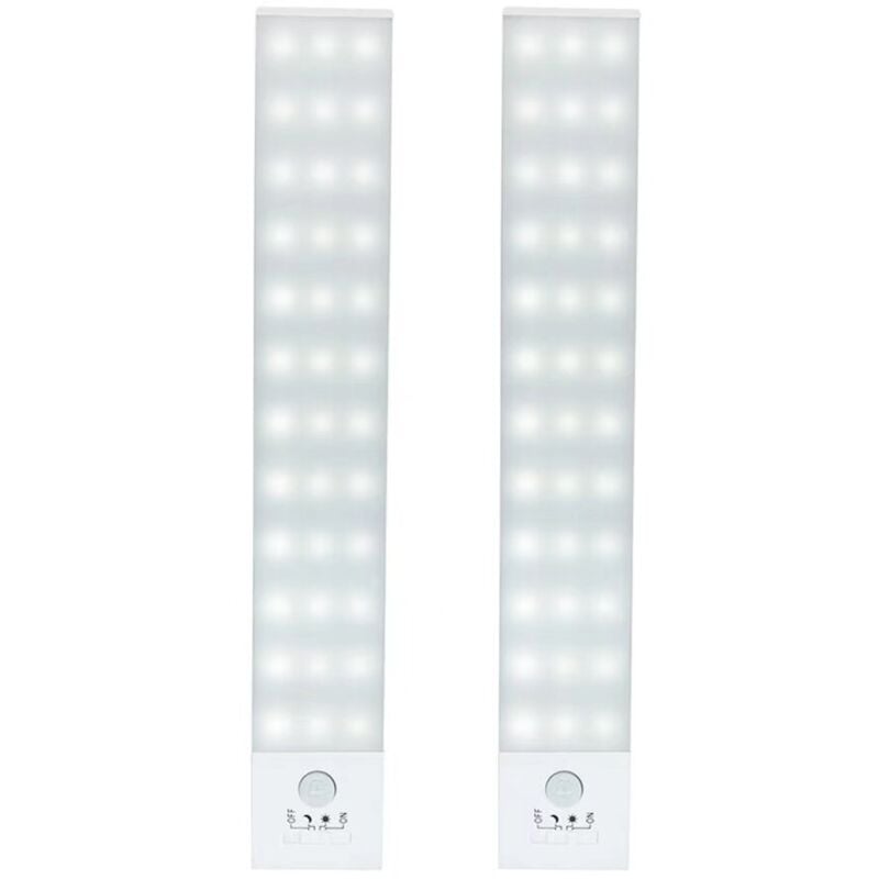 Lampe Placard 36 led, Rechargeable usb Sans Fil led Lampe de Placard à Détecteur de Mouvement, Lampe de Placard étude de Cuisine Veilleuse de Placard
