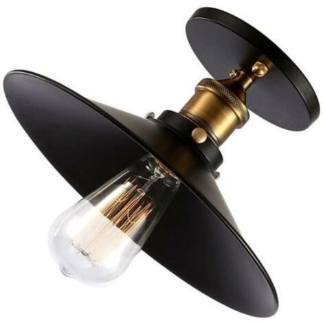 Lampe Plafonnier Lumiere Industriel Rétro 36cm Pour Restaurant /Café/ Bar/Chambre Ampoules non inclus