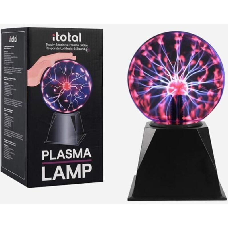 Itotal Lampe - Plasma-globus - 29x14cm - Multicolor - Zeitgenössisch - Design