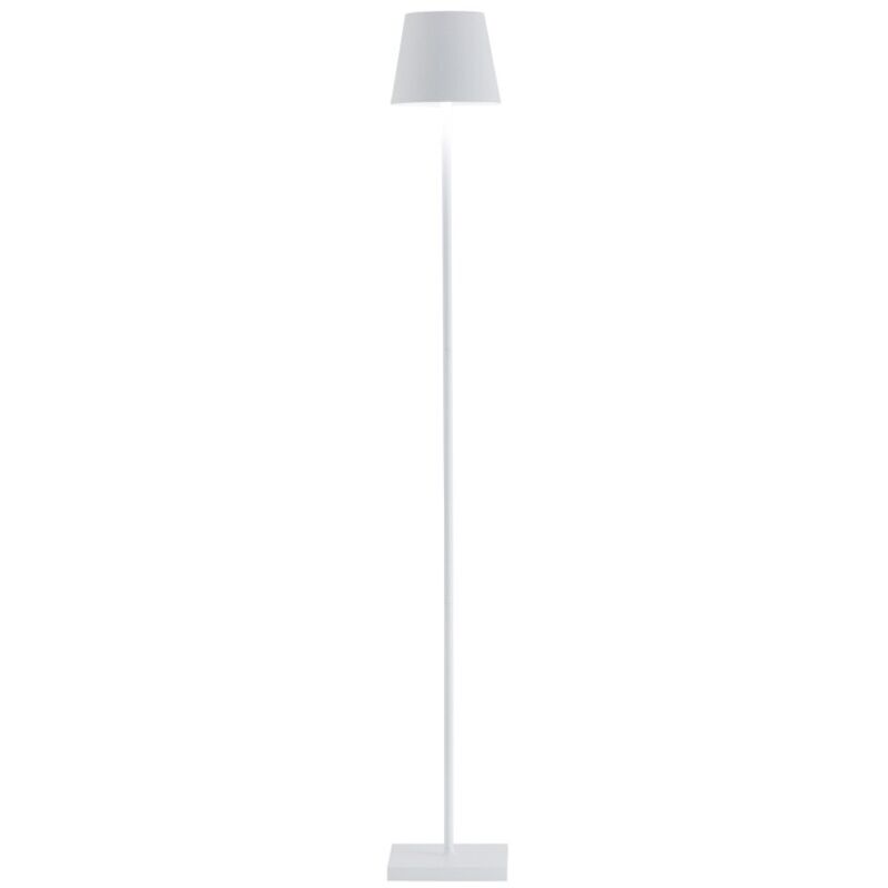 Lampe led Poldina Pro l Blanche rechargeable et dimmable 122cm avec batterie jusqu'à 12 heures