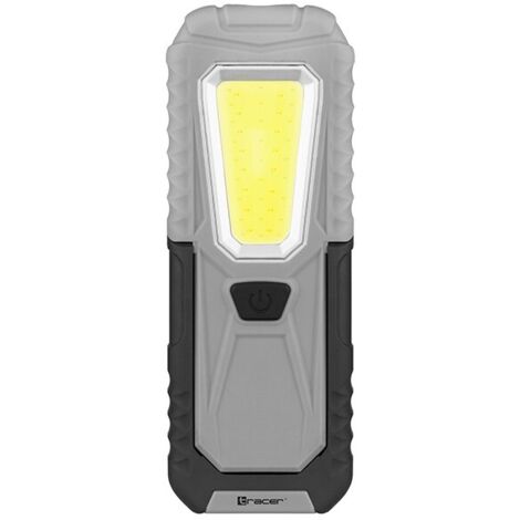 Lampe portable tracer base led 3+1w magnétique clip ceinture