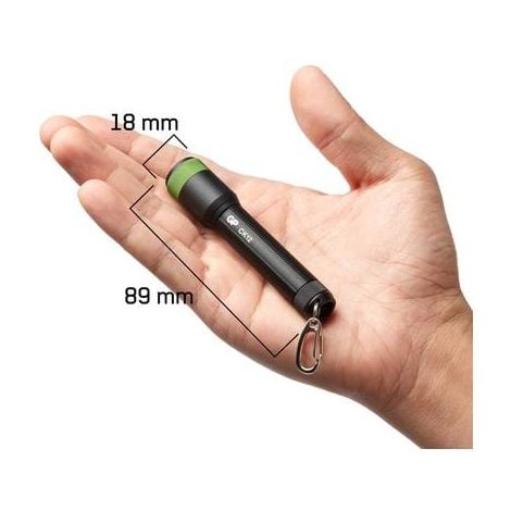 Mini Lampe Torche Led Tactique Porte Clé Puissante 3cm 12g Piles