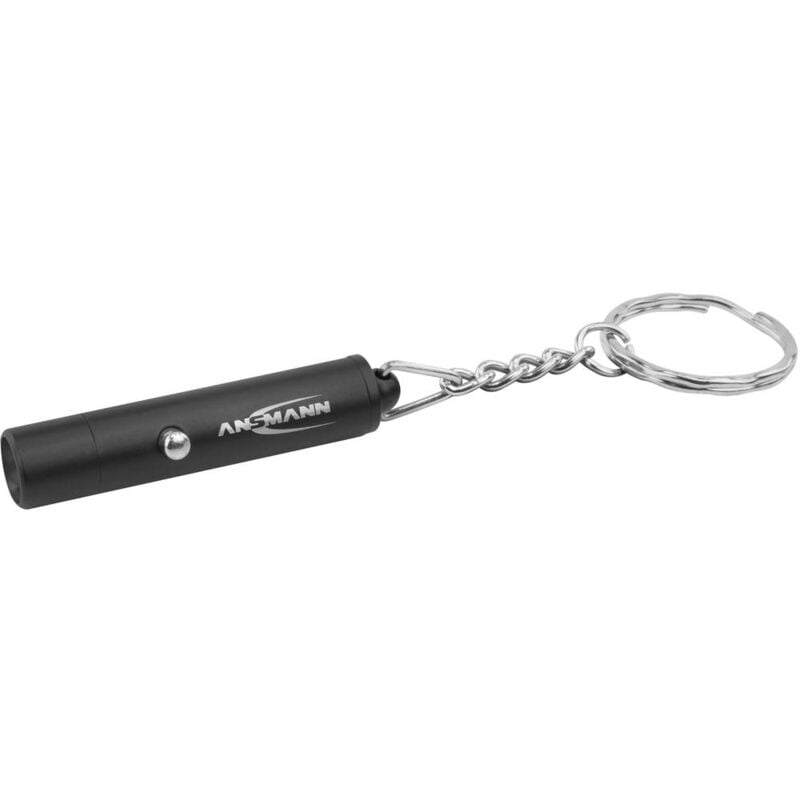Lampe porte-clés Ansmann Keychain Mini led avec porte-clés à pile(s) 14 g - noir