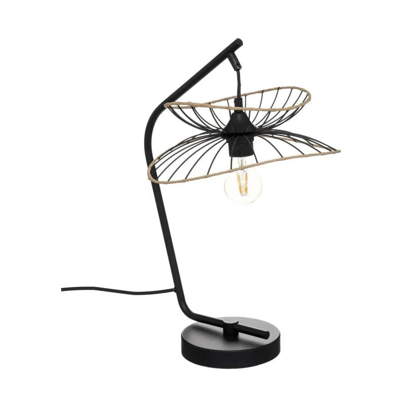 Atmosphera - Lampe à Poser Arc Design 'Alara' 50cm Noir
