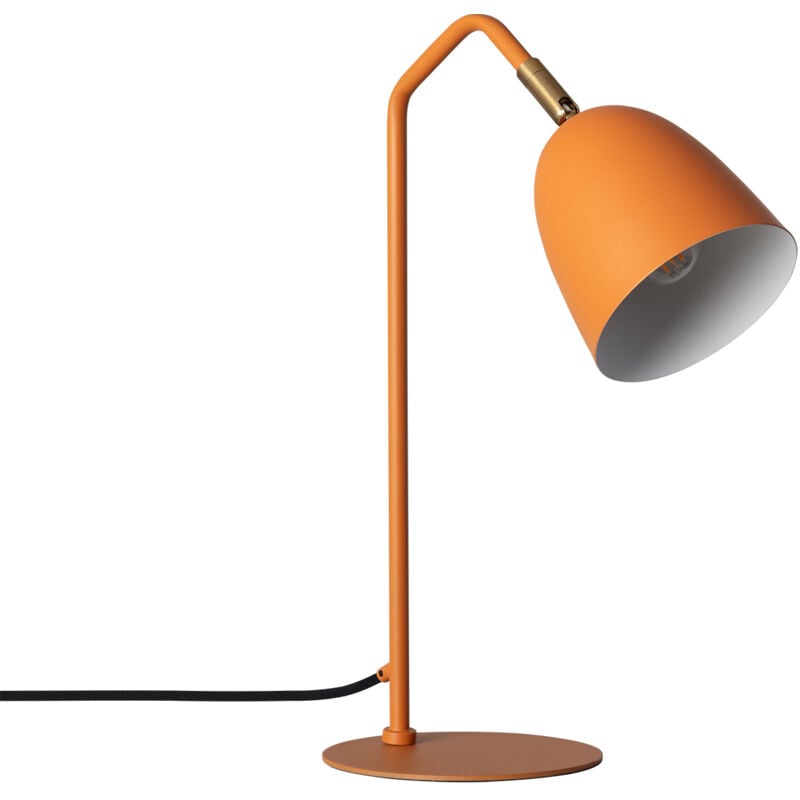 Ledkia - Lampe de Bureau Flex Métal Areso Orange Safran