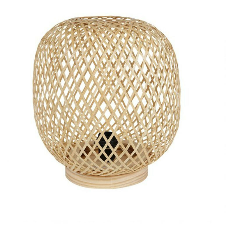 Ostaria - Lampe à poser à bambou naturel Vela