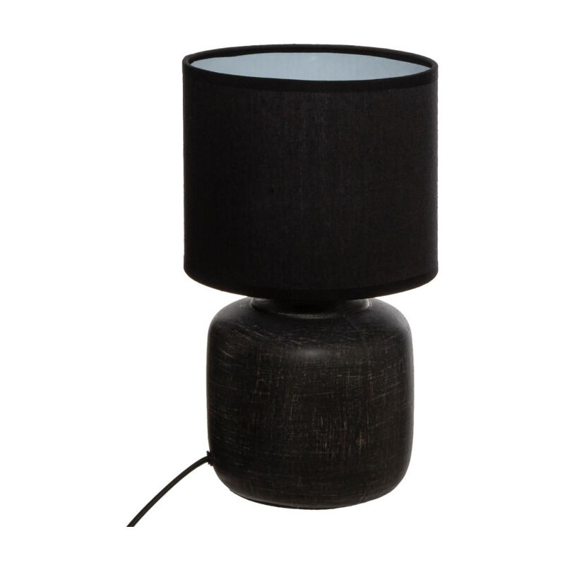 Lampe à Poser Déco 'Salta' 26cm Noir