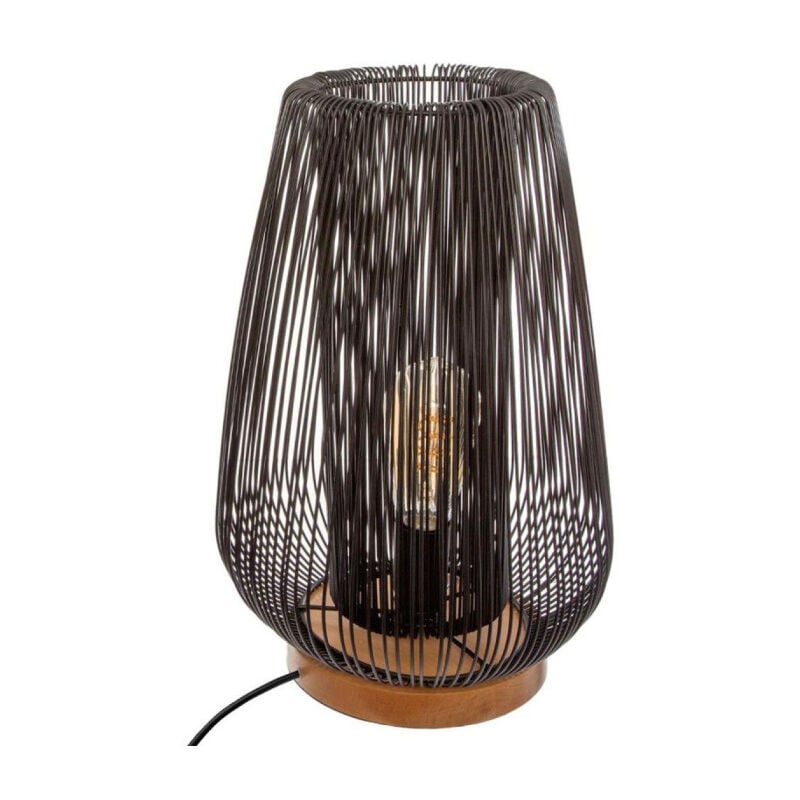 Atmosphera - Lampe à Poser Design en Métal 'Noda' 40cm Noir