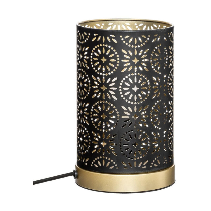 Atmosphera - Lampe à Poser Design 'Gypsy' 21cm Noir