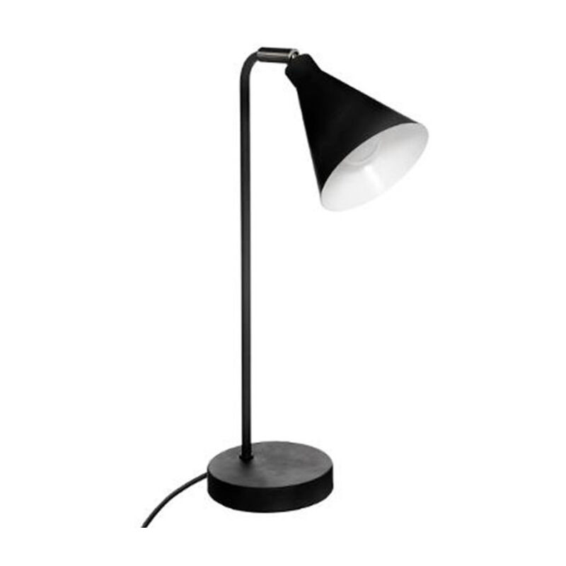 Lampe à Poser Design 'Linn' 45cm Noir