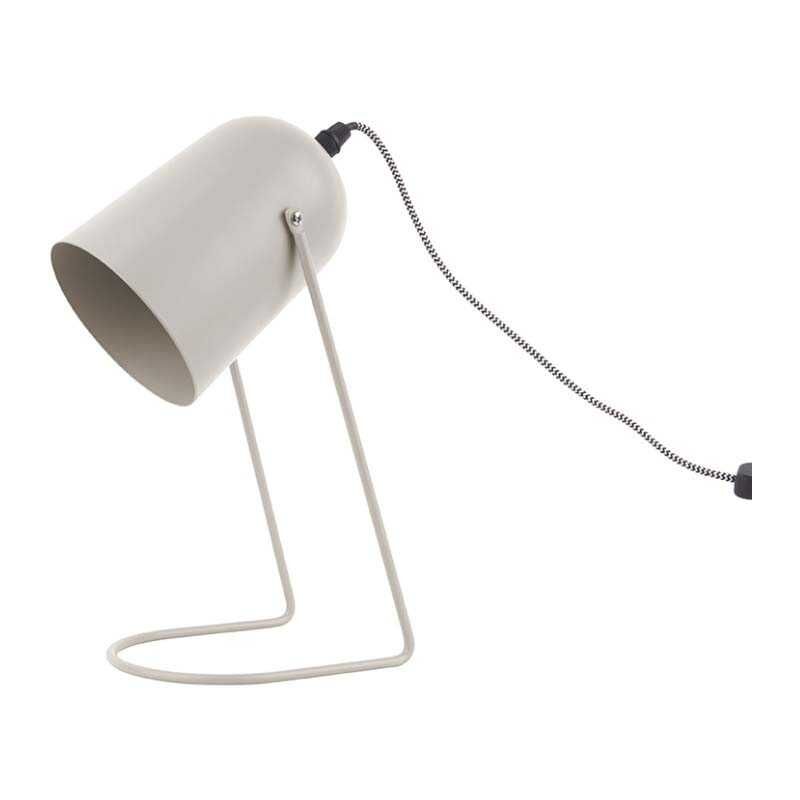 Lampe à poser en métal Enchanté Gris clair