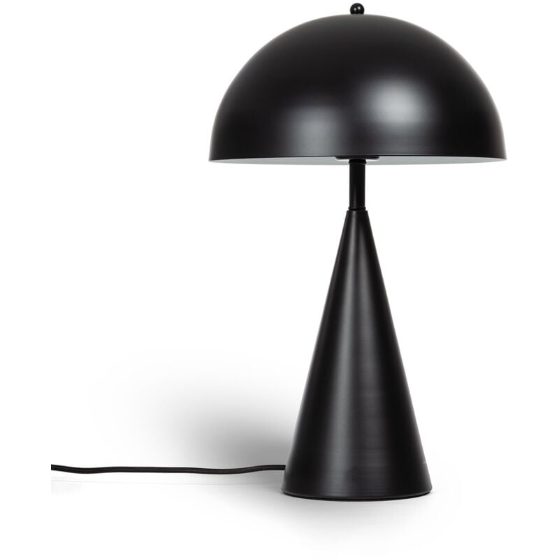 Ledkia - Lampe à poser en métal Shimo Noir