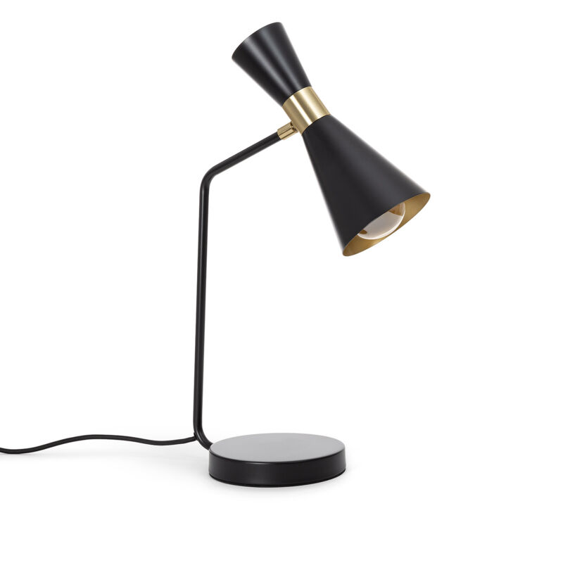 Lampe de Bureau Flex Métal Jigger Noir
