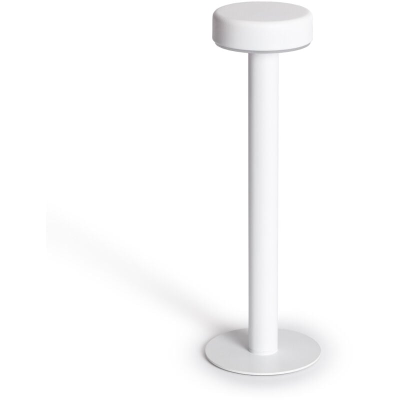 Lampe à Poser led Portative 2W Bunza avec Batterie Rechargeable usb Blanc