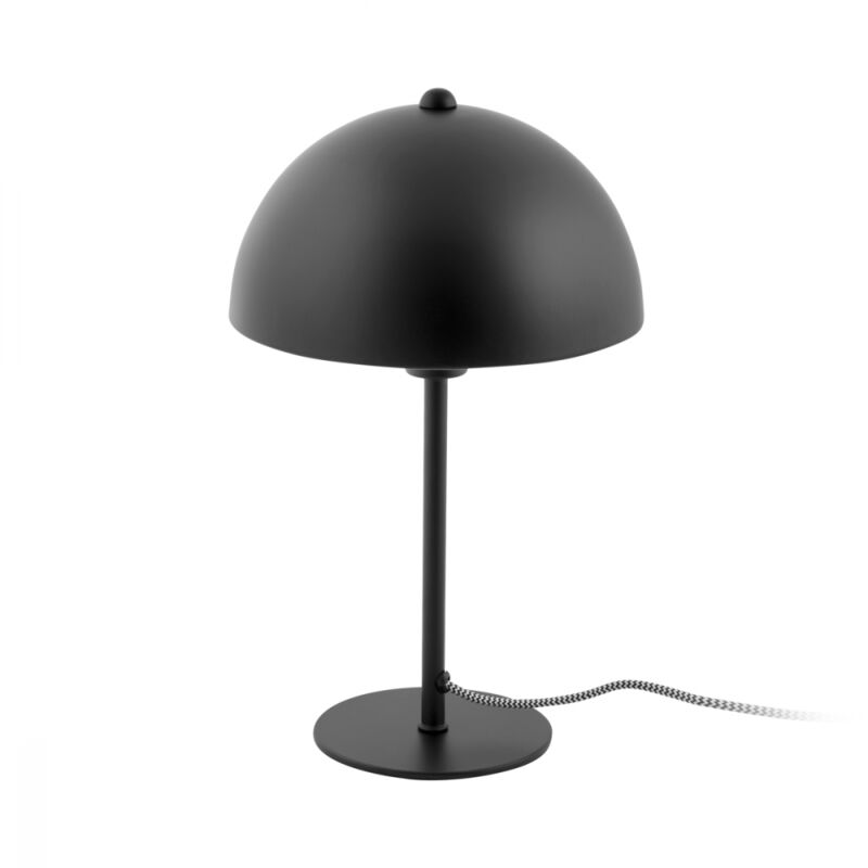 Present Time - Lampe à poser mini Bonnet H30cm Noir - Noir