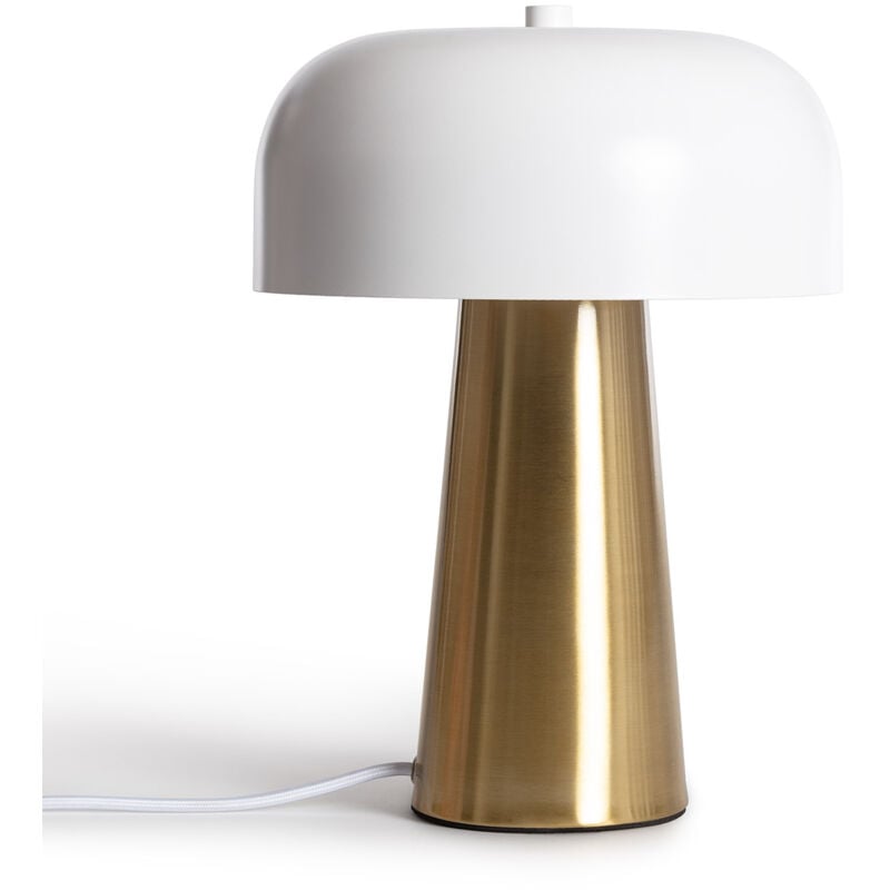 Ledkia - Lampe à Poser Métal Kupla Blanc