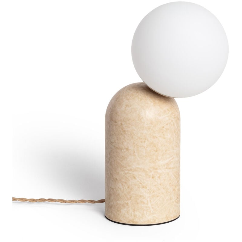 Efectoled - Lampe à Poser Métal Society Beige