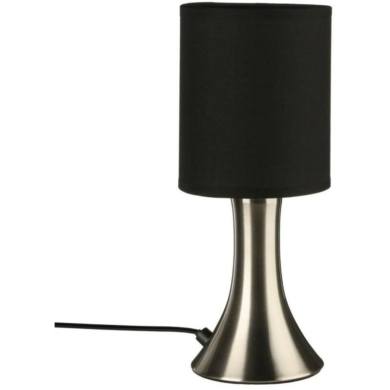 Atmosphera Créateur D'intérieur - Lampe à poser touch Toga noir H28