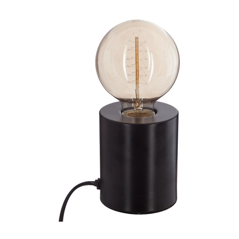 Atmosphera - Lampe à Poser 'Tube' 10cm Noir