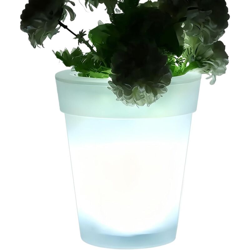 Lampe Pot de Fleurs - Éclairage Extérieur Étanche Résistant Intempéries - Lampe Pot de Fleurs - Éclairage Extérieur Étanche Résistant Intempéries -