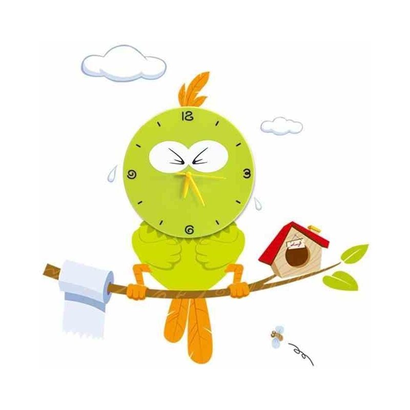 Milagro - Lampe pour enfant bird led clock 0,6 w led