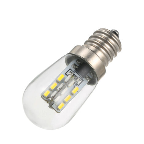 Lampe pour frigo et congélateur, mini ampoule culot E12 – 5cm, 150 lumens, ne bloque pas la porte