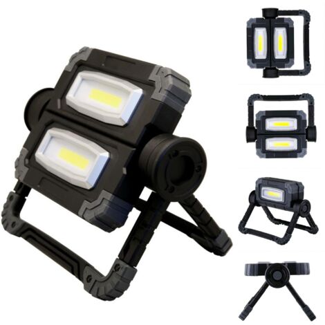 Lampe Projecteur FISHTEC Portable sans Fil LED Orientable 360°