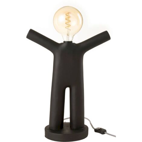 Lampe P'tit Maurice - Ebène