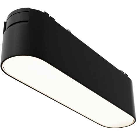 Lampe rail 1 phase noire linéaire LED 6W 4000K Maytoni
