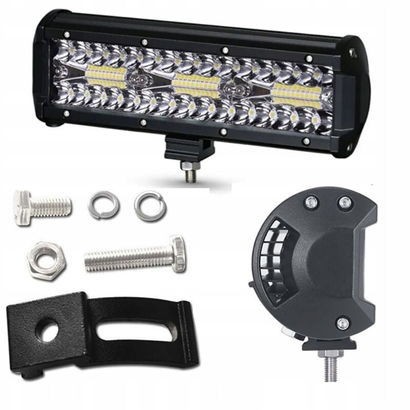 LAMPE RÉFLECTEUR halogène de travail 12V/24V POUR CAMION TRACTEUR QUADA 180W