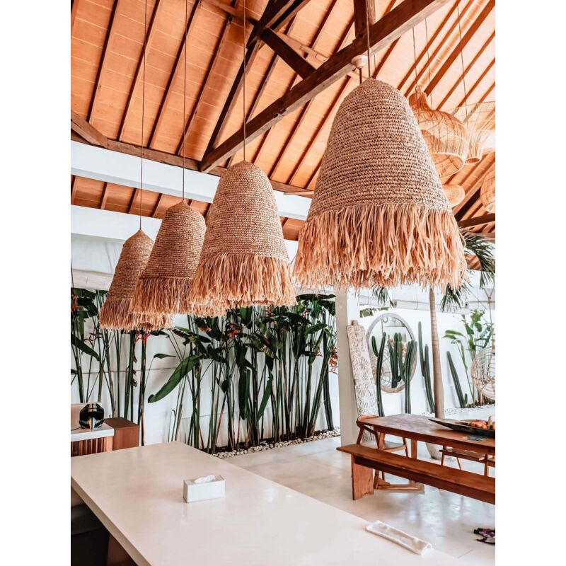 Lampe Rumbai Naturel M