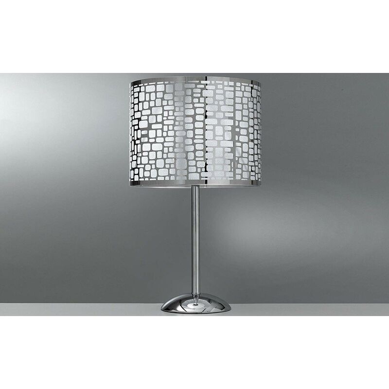 Lampe sans ampoules cm. 30 x 30 x 53h - compatible avec l'ampoule de classe ; A, A +, A ++ - matériaux : fer - (STL)