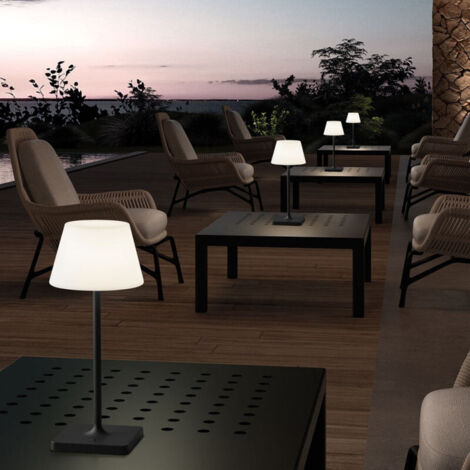 Lampe Sans Fil Exterieur Balade Mash Noir Ip44