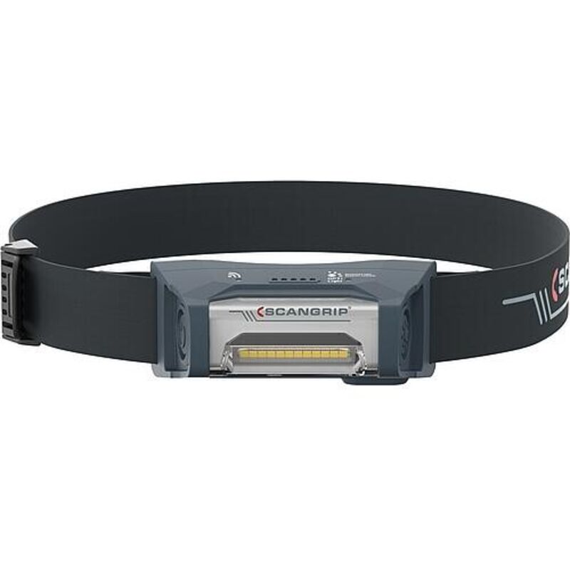 Scangrip I-VIEW Rechargeable LED Head Torch Grey