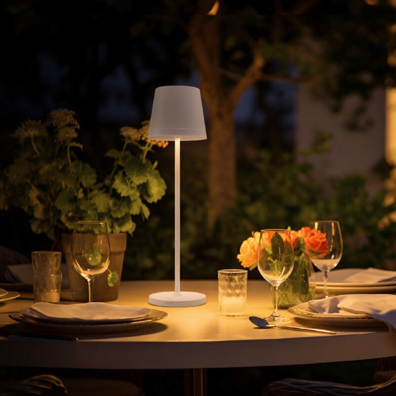 Lampe sans fil puissante extérieure Lume blanc