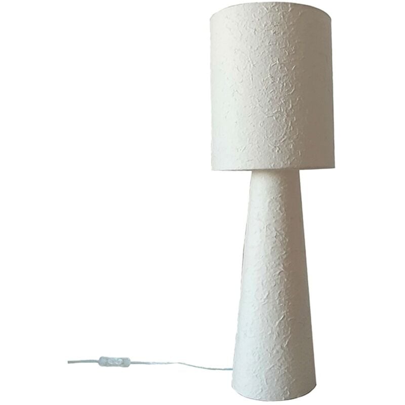 Lampe saturne en papier mâché H62cm Opjet Paris