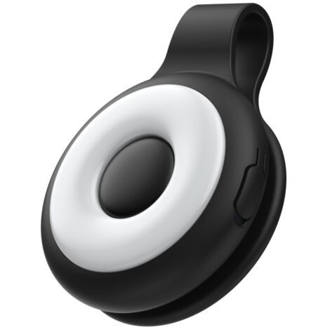 Lampe Selfie Rechargeable LED Magnétique – Lumière d'Appoint Portable, Rotative à Température et Luminosité Réglables (Noir)