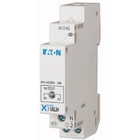Lampe simple, 24 AC/DC, rouge/vert Eaton Y7-284924