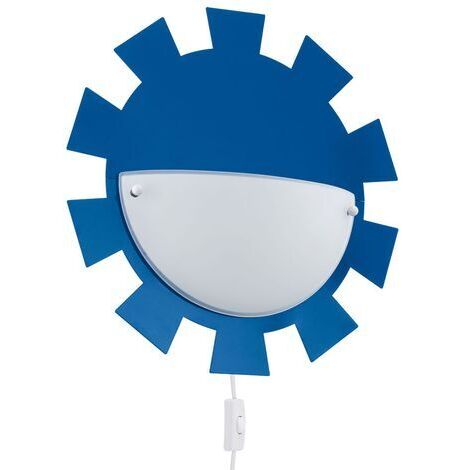 Lampe solaire à interrupteur à câble d'éclairage mural pour chambre d'enfant de haute qualité Eglo 92148