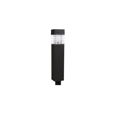 Lampe Solaire Carrée en Plastique - cm.6,5x6,5x30,5h.