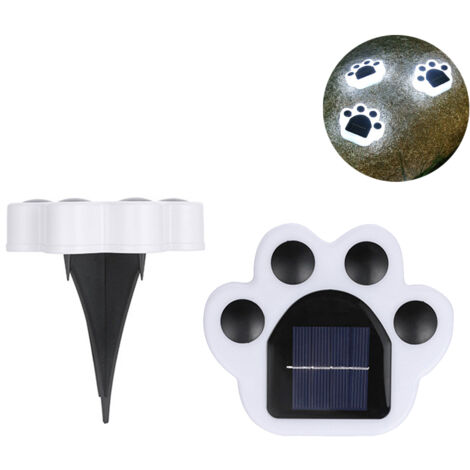 [Lampe Solaire de Jardin] [SolarLight] [Palmier Bear] [ABS, IP65, LED 4, Multicolore, 8h Autonomie, Installation Facile]
