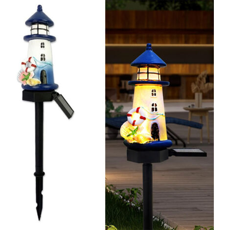 Lampe solaire de jardin, spot de sol étanche à lumière chaude, idéal pour les jardins et les décorations de Noël - 1 pièce