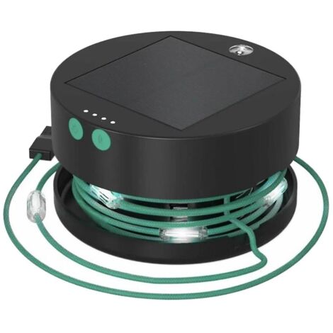 Lampe solaire de recharge extérieure, lampe de camping, lampe LED étanche.